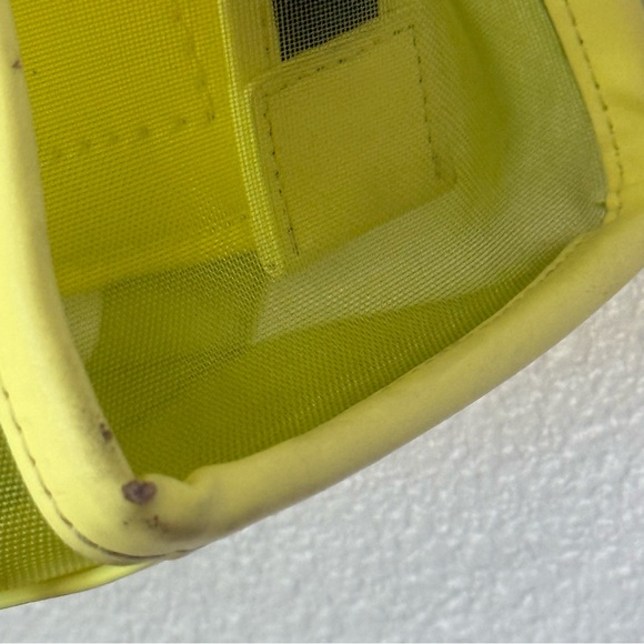 Marc Jacobs Nylon The Mesh Medium Tote Bag Fluo Yellow - Picture 15 of 17